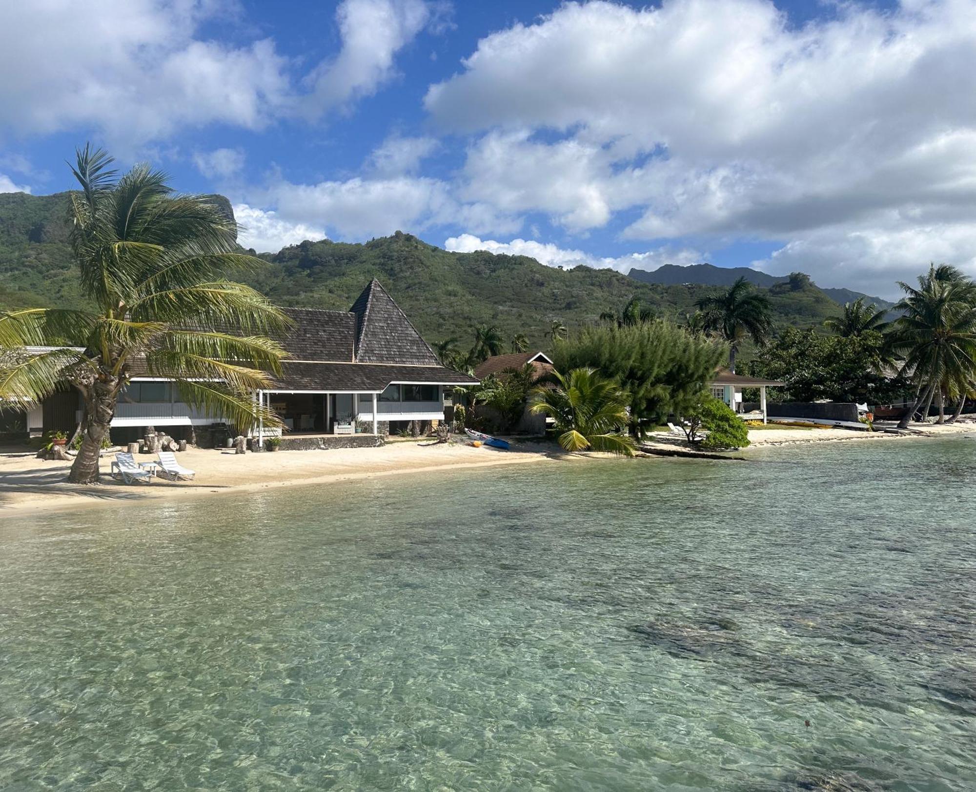 Chez Jay Moorea Beach House Villa Maharepa  Exterior photo