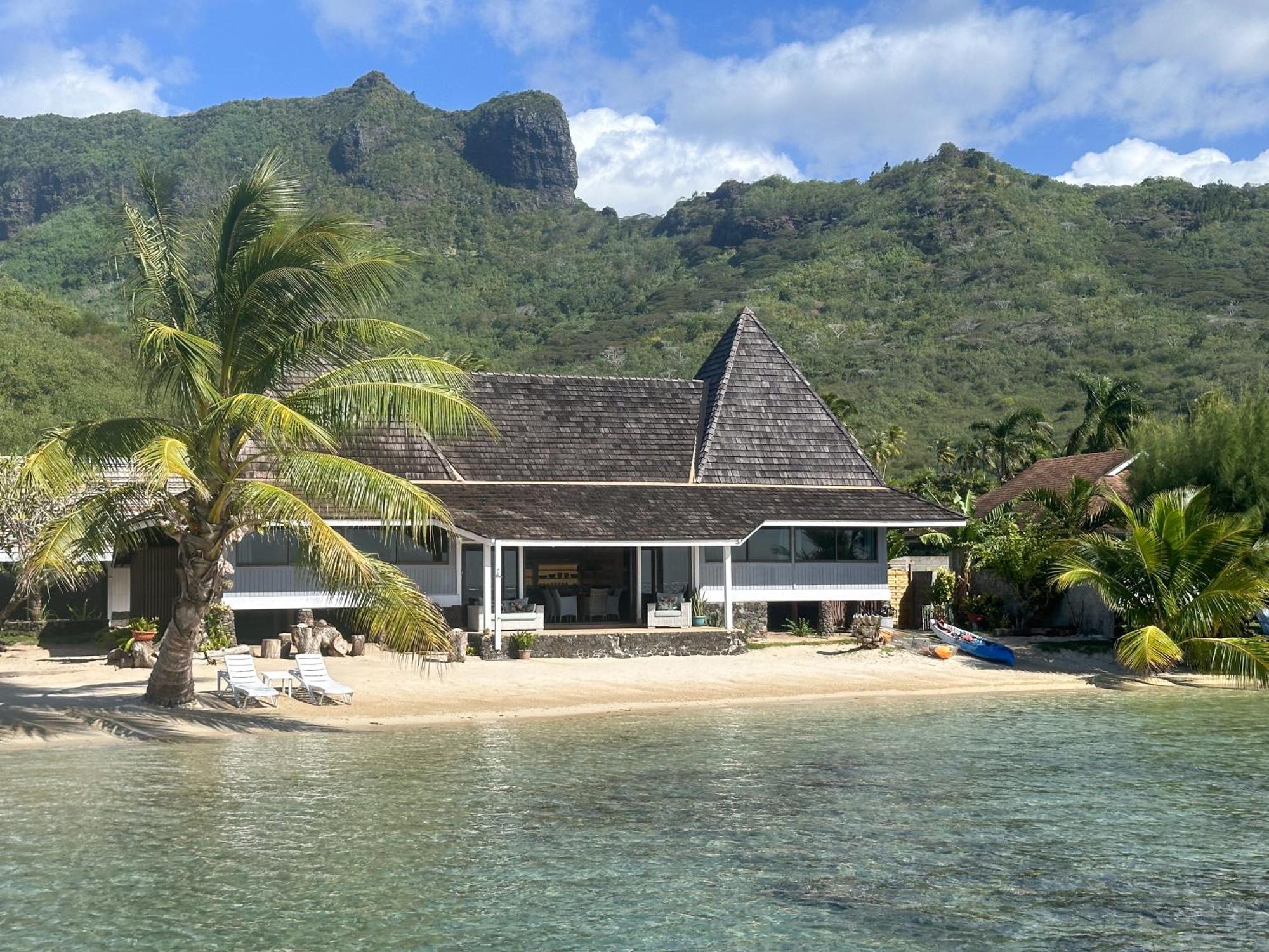 Chez Jay Moorea Beach House Villa Maharepa  Exterior photo